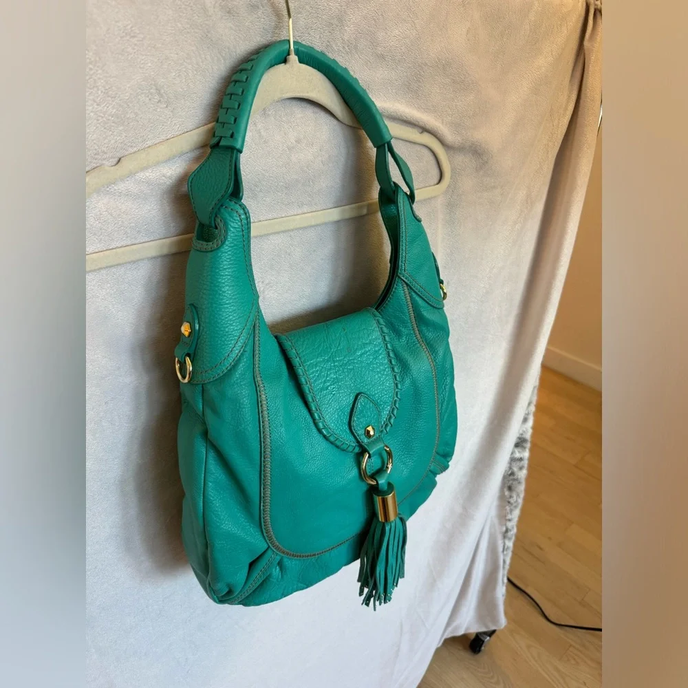 Oryany Turquoise Shoulder Bag - Picture 2 of 13